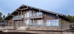 Изысканный двухэтажный дом из клееного бруса по проекту Австрия v3 - фото 5 на сайте Holz House